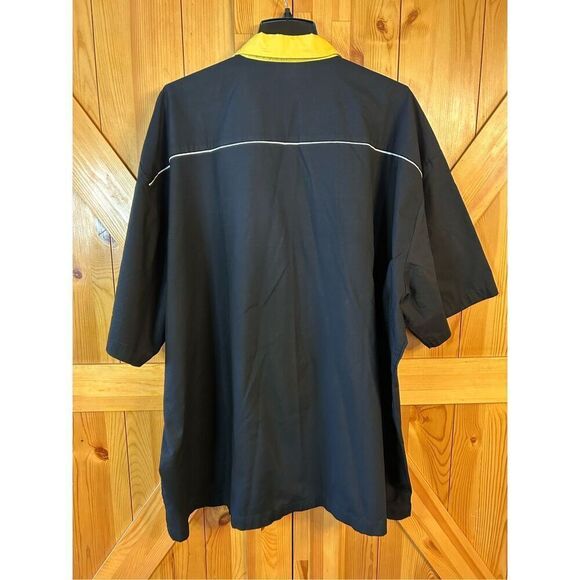 Vintage Cruisin USA Two Tone Black Yellow Mr Billy. Bowling Shirt 5XL (0732) - Picture 6 of 6